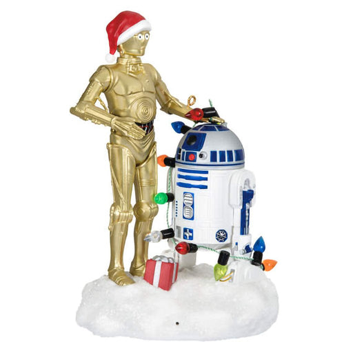 Hallmark : 2024 Keepsake Star Wars™ C - 3PO™ and R2 - D2™ Peekbuster Ornament With Motion - Activated Sound (50) - Hallmark : 2024 Keepsake Star Wars™ C - 3PO™ and R2 - D2™ Peekbuster Ornament With Motion - Activated Sound (50)