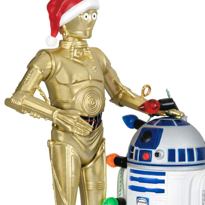 Hallmark : 2024 Keepsake Star Wars™ C - 3PO™ and R2 - D2™ Peekbuster Ornament With Motion - Activated Sound (50) - Hallmark : 2024 Keepsake Star Wars™ C - 3PO™ and R2 - D2™ Peekbuster Ornament With Motion - Activated Sound (50)