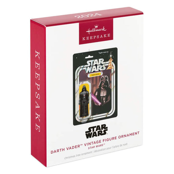 Hallmark : 2024 Keepsake Star Wars™ Darth Vader™ Vintage Figure Ornament (87) - Hallmark : 2024 Keepsake Star Wars™ Darth Vader™ Vintage Figure Ornament (87)