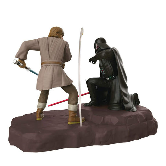 Hallmark : 2024 Keepsake Star Wars: Obi - Wan Kenobi™ Face - Off With Darth Vader™ Ornament With Sound (104) - Hallmark : 2024 Keepsake Star Wars: Obi - Wan Kenobi™ Face - Off With Darth Vader™ Ornament With Sound (104)