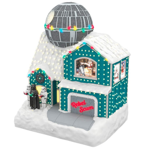 Hallmark : 2024 Keepsake Star Wars™ The Merriest House in the Galaxy Musical Tabletop Decoration With Light (454) - Hallmark : 2024 Keepsake Star Wars™ The Merriest House in the Galaxy Musical Tabletop Decoration With Light (454)