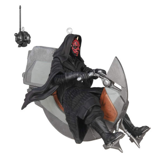 Hallmark : 2024 Keepsake Star Wars: The Phantom Menace™ 25th Anniversary Darth Maul™ and Sith Probe Droid™ Ornaments, Set of 2 (86) - Hallmark : 2024 Keepsake Star Wars: The Phantom Menace™ 25th Anniversary Darth Maul™ and Sith Probe Droid™ Ornaments, Set of 2 (86)