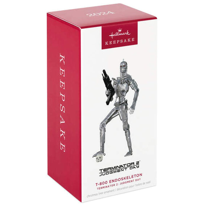 Hallmark : 2024 Keepsake Terminator 2: Judgment Day T - 800 Endoskeleton Ornament (326) - Hallmark : 2024 Keepsake Terminator 2: Judgment Day T - 800 Endoskeleton Ornament (326)