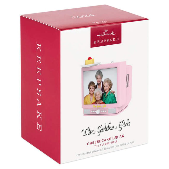 Hallmark : 2024 Keepsake The Golden Girls Cheesecake Break Ornament With Light and Sound (57) - Hallmark : 2024 Keepsake The Golden Girls Cheesecake Break Ornament With Light and Sound (57)