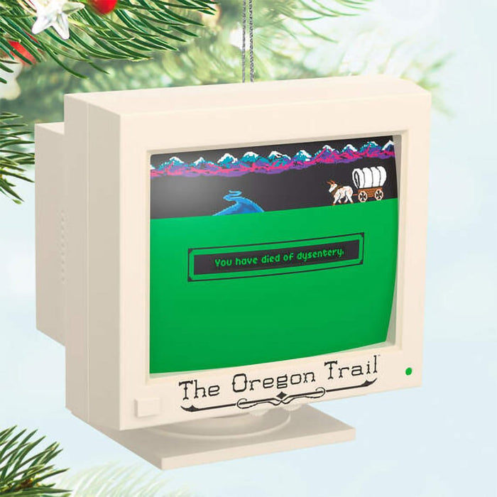 Hallmark : 2024 Keepsake The Oregon Trail™ Ornament With Light and Sound (341) - Hallmark : 2024 Keepsake The Oregon Trail™ Ornament With Light and Sound (341)