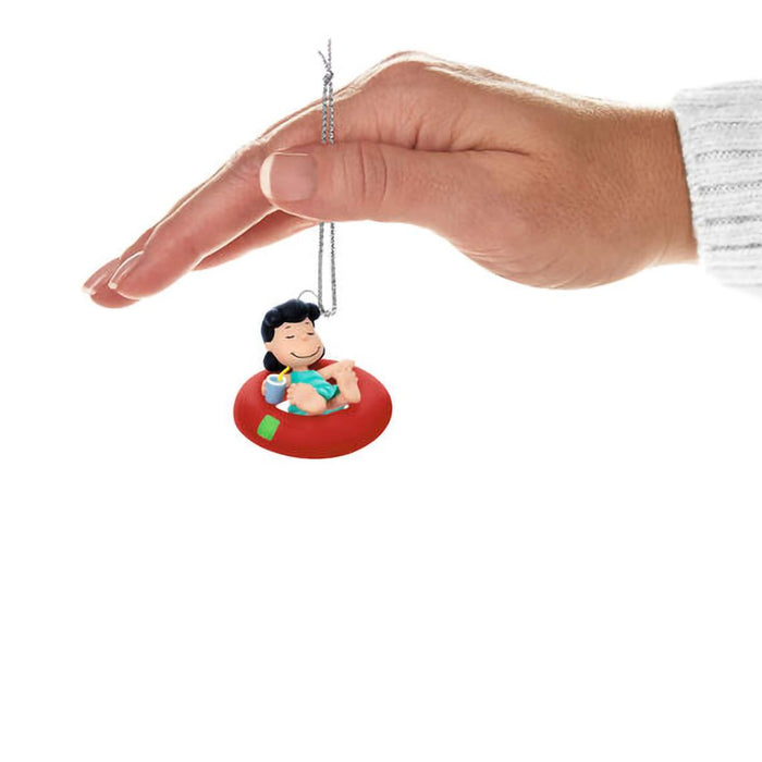 Hallmark : 2024 Keepsake The Peanuts® Gang Laid - Back Lucy Ornament Toymaker - Limited Quantity - Hallmark : 2024 Keepsake The Peanuts® Gang Laid - Back Lucy Ornament Toymaker - Limited Quantity