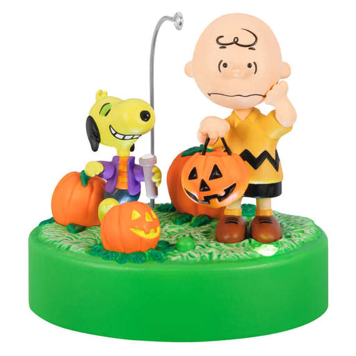 Hallmark : 2024 Keepsake The Peanuts® Gang Trick - or - Treating Pals Ornament With Light and Sound (355) - Hallmark : 2024 Keepsake The Peanuts® Gang Trick - or - Treating Pals Ornament With Light and Sound (355)