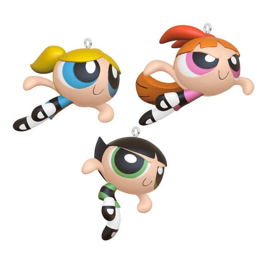 Hallmark : 2024 Keepsake The Powerpuff Girls Blossom™, Bubbles™ and Buttercup™ Ornaments, Set of 3 (44) - Hallmark : 2024 Keepsake The Powerpuff Girls Blossom™, Bubbles™ and Buttercup™ Ornaments, Set of 3 (44)