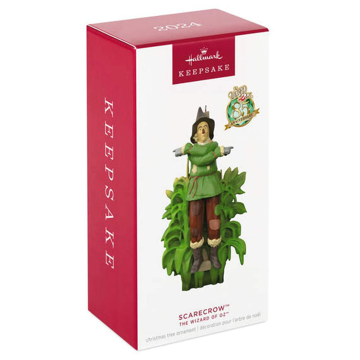 Hallmark : 2024 Keepsake The Wizard of Oz™ Scarecrow™ Ornament (283) - Hallmark : 2024 Keepsake The Wizard of Oz™ Scarecrow™ Ornament (283)