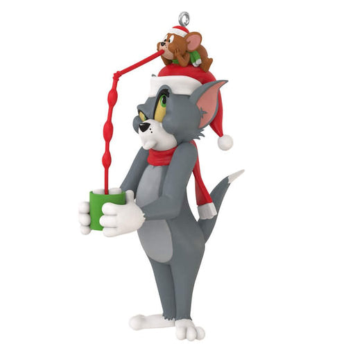 Hallmark : 2024 Keepsake Tom and Jerry™ Stealing Sips Ornament (311) - Hallmark : 2024 Keepsake Tom and Jerry™ Stealing Sips Ornament (311)