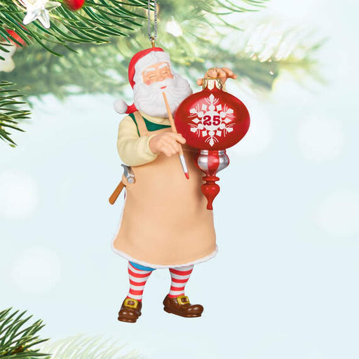 Hallmark : 2024 Keepsake Toymaker Santa 25th Anniversary Special Edition Ornament - Limited Quantity - Hallmark : 2024 Keepsake Toymaker Santa 25th Anniversary Special Edition Ornament - Limited Quantity