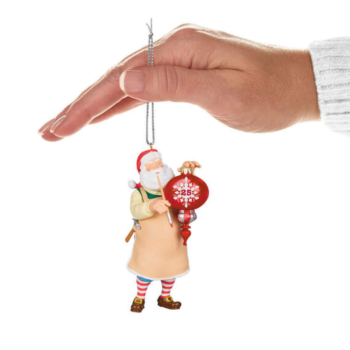 Hallmark : 2024 Keepsake Toymaker Santa 25th Anniversary Special Edition Ornament - Limited Quantity - Hallmark : 2024 Keepsake Toymaker Santa 25th Anniversary Special Edition Ornament - Limited Quantity