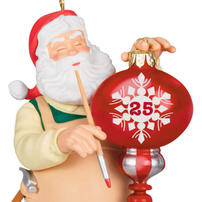 Hallmark : 2024 Keepsake Toymaker Santa 25th Anniversary Special Edition Ornament - Limited Quantity - Hallmark : 2024 Keepsake Toymaker Santa 25th Anniversary Special Edition Ornament - Limited Quantity