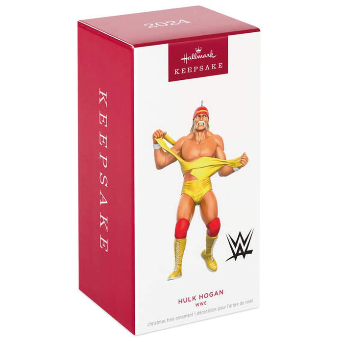 Hallmark : 2024 Keepsake WWE Hulk Hogan Ornament (157) - Hallmark : 2024 Keepsake WWE Hulk Hogan Ornament (157)