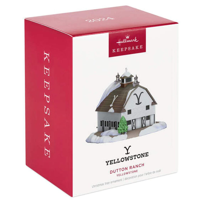 Hallmark : 2024 Keepsake Yellowstone Dutton Ranch Ornament (701) - Hallmark : 2024 Keepsake Yellowstone Dutton Ranch Ornament (701)