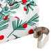 Hallmark : 26" Pine and Berries Fabric Christmas Gift Wrap With Candy Cane Cookie Cutter - Hallmark : 26" Pine and Berries Fabric Christmas Gift Wrap With Candy Cane Cookie Cutter