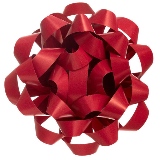 Hallmark : 4.6" Bright Red Paper Gift Bow - Hallmark : 4.6" Bright Red Paper Gift Bow