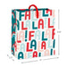 Hallmark : 4.6" Colorful Fa La La Christmas Gift Card Holder Mini Bag - Hallmark : 4.6" Colorful Fa La La Christmas Gift Card Holder Mini Bag