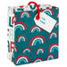 Hallmark : 4.6" Colorful Fa La La Christmas Gift Card Holder Mini Bag - Hallmark : 4.6" Colorful Fa La La Christmas Gift Card Holder Mini Bag