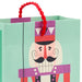 Hallmark : 4.6" Colorful Nutcracker on Green Christmas Gift Card Holder Mini Bag - Hallmark : 4.6" Colorful Nutcracker on Green Christmas Gift Card Holder Mini Bag