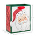 Hallmark : 6.5" Smiling Santa Face Small Christmas Gift Bag - Hallmark : 6.5" Smiling Santa Face Small Christmas Gift Bag