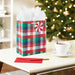 Hallmark : 9.6" Bold Woven Plaid Medium Holiday Gift Bag - Hallmark : 9.6" Bold Woven Plaid Medium Holiday Gift Bag