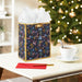 Hallmark : 9.6" Colorful Holiday Toile on Navy Medium Gift Bag - Hallmark : 9.6" Colorful Holiday Toile on Navy Medium Gift Bag