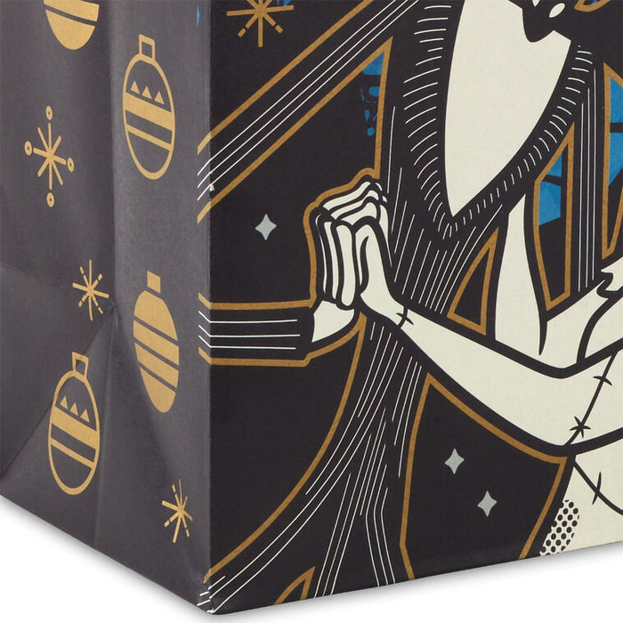 Hallmark : 9.6" Disney Tim Burton's The Nightmare Before Christmas Jack and Sally Medium Gift Bag - Hallmark : 9.6" Disney Tim Burton's The Nightmare Before Christmas Jack and Sally Medium Gift Bag