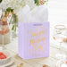 Hallmark : 9.6" Gold Script on Lilac Medium Mother's Day Gift Bag - Hallmark : 9.6" Gold Script on Lilac Medium Mother's Day Gift Bag