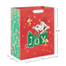 Hallmark : 9.6" Peanuts® Santa Snoopy and Woodstock on Red Medium Christmas Gift Bag - Hallmark : 9.6" Peanuts® Santa Snoopy and Woodstock on Red Medium Christmas Gift Bag