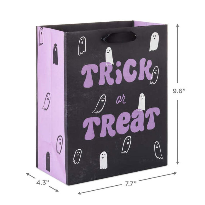 Hallmark : 9.6" Trick or Treat Ghosts Medium Halloween Gift Bag - Hallmark : 9.6" Trick or Treat Ghosts Medium Halloween Gift Bag