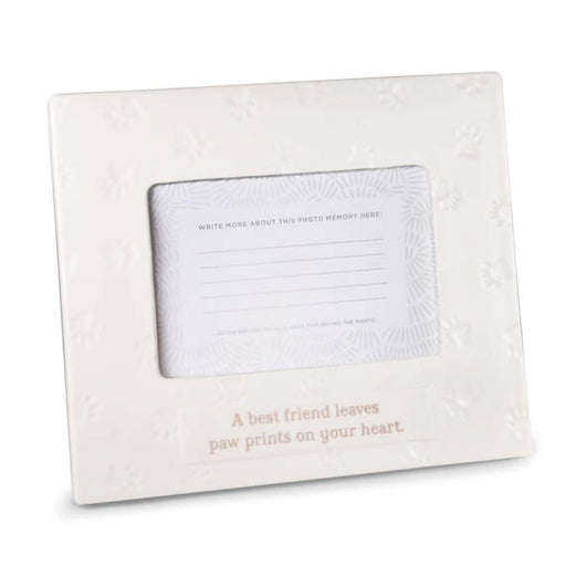 Hallmark : A Best Friend Leaves Paw Prints Picture Frame, 4x6 - Hallmark : A Best Friend Leaves Paw Prints Picture Frame, 4x6