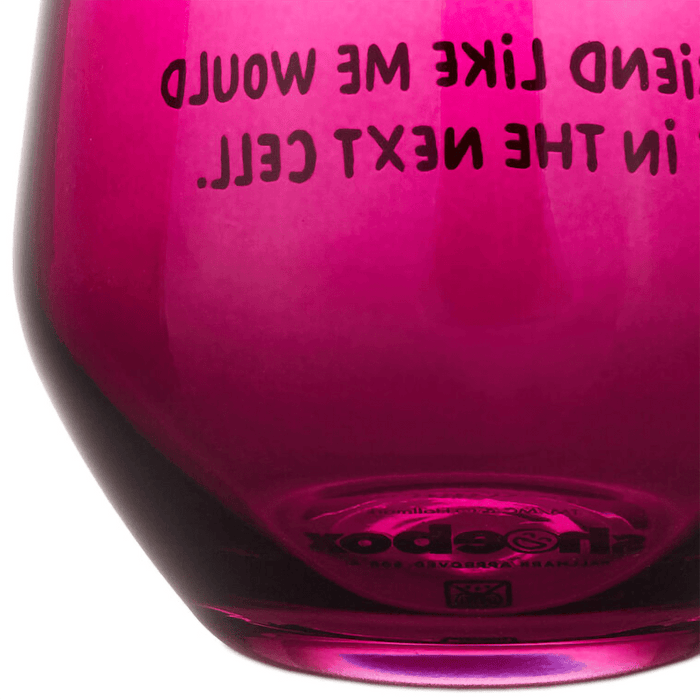 Hallmark : A Friend Like Me Funny Stemless Wine Glass, 15.5 oz. - Hallmark : A Friend Like Me Funny Stemless Wine Glass, 15.5 oz.