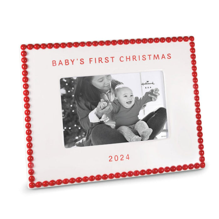 Hallmark : Baby's First Christmas Dated Picture Frame, 4x6 - Hallmark : Baby's First Christmas Dated Picture Frame, 4x6