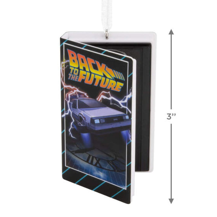 Hallmark : Back to the Future Retro Video Cassette Case Hallmark Ornament - Hallmark : Back to the Future Retro Video Cassette Case Hallmark Ornament