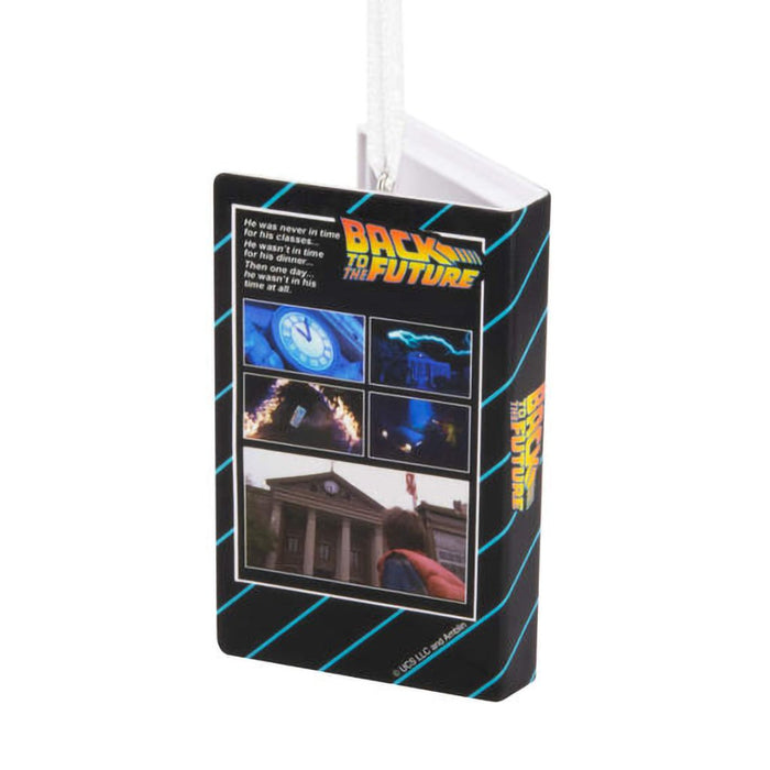 Hallmark : Back to the Future Retro Video Cassette Case Hallmark Ornament - Hallmark : Back to the Future Retro Video Cassette Case Hallmark Ornament