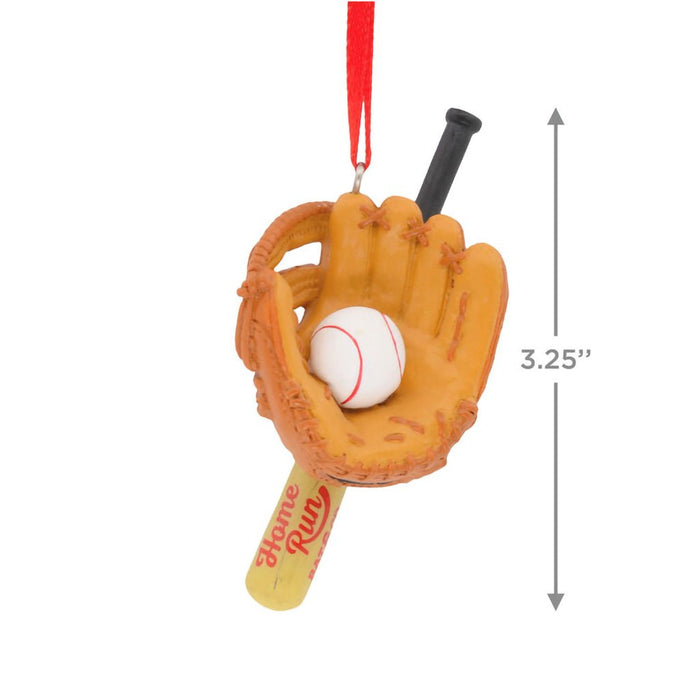 Hallmark : Baseball Hallmark Ornament - Hallmark : Baseball Hallmark Ornament