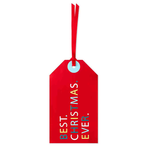 Hallmark : Best Christmas Ever XL Gift Tag - Hallmark : Best Christmas Ever XL Gift Tag