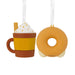 Hallmark : Better Together Apple Cider Donut and Festive Drink Magnetic Hallmark Ornaments, Set of 2 - Hallmark : Better Together Apple Cider Donut and Festive Drink Magnetic Hallmark Ornaments, Set of 2