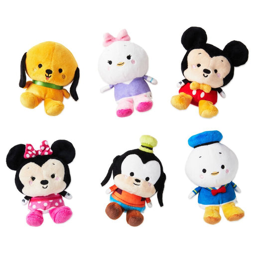 Hallmark : Better Together Disney Mickey and Friends Mini Mystery Magnetic Plush, 4" - Hallmark : Better Together Disney Mickey and Friends Mini Mystery Magnetic Plush, 4"