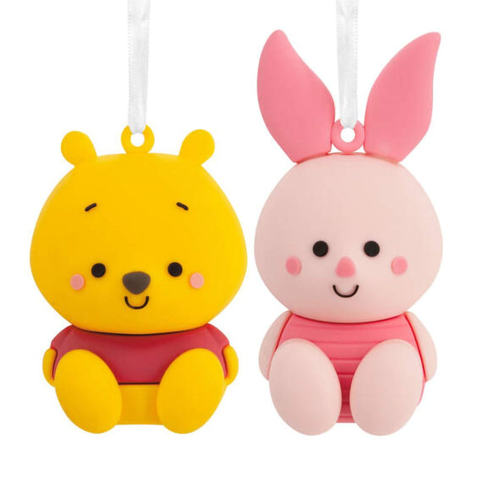 Hallmark : Better Together Disney Winnie the Pooh and Piglet Magnetic Hallmark Ornaments, Set of 2 - Hallmark : Better Together Disney Winnie the Pooh and Piglet Magnetic Hallmark Ornaments, Set of 2