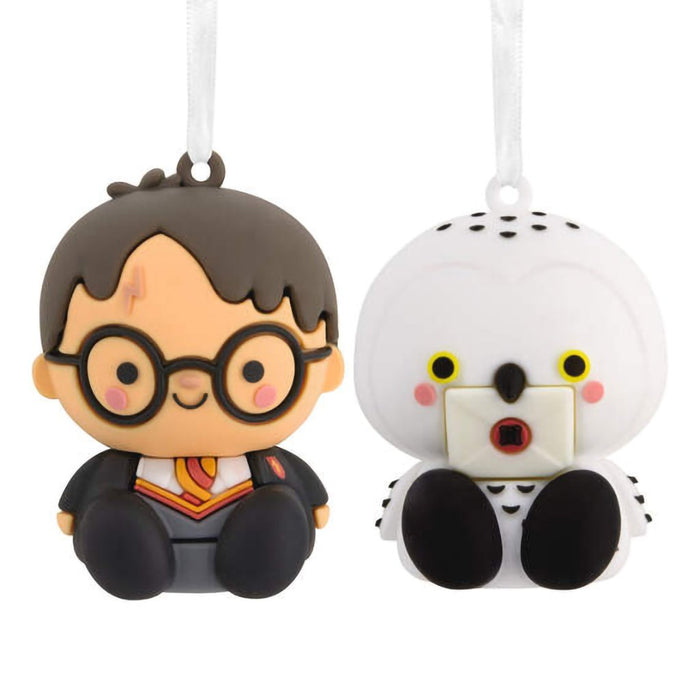 Hallmark : Better Together Harry Potter™ and Hedwig™ Magnetic Hallmark Ornaments, Set of 2 - Hallmark : Better Together Harry Potter™ and Hedwig™ Magnetic Hallmark Ornaments, Set of 2