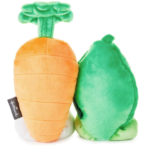 Hallmark : Better Together Peas and Carrot Magnetic Plush, 4.5" - Hallmark : Better Together Peas and Carrot Magnetic Plush, 4.5"