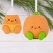 Hallmark : Better Together Pumpkin and Candy Corn Magnetic Hallmark Ornaments, Set of 2 - Hallmark : Better Together Pumpkin and Candy Corn Magnetic Hallmark Ornaments, Set of 2