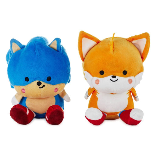 Hallmark : Better Together SEGA Sonic the Hedgehog™ and Tails Magnetic Plush Pair, 5.2" - Hallmark : Better Together SEGA Sonic the Hedgehog™ and Tails Magnetic Plush Pair, 5.2"