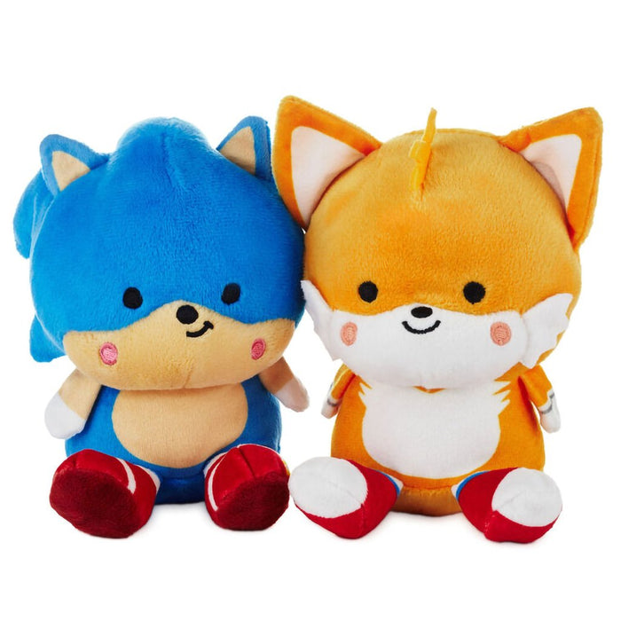 Hallmark : Better Together SEGA Sonic the Hedgehog™ and Tails Magnetic Plush Pair, 5.2" - Hallmark : Better Together SEGA Sonic the Hedgehog™ and Tails Magnetic Plush Pair, 5.2"