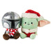 Hallmark : Better Together Star Wars™ The Mandalorian™ and Grogu™ Holiday Magnetic Plush Pair, 5" - Hallmark : Better Together Star Wars™ The Mandalorian™ and Grogu™ Holiday Magnetic Plush Pair, 5"