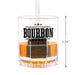 Hallmark : Bourbon Legend Lowball Glass Hallmark Ornament - Hallmark : Bourbon Legend Lowball Glass Hallmark Ornament