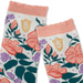Hallmark : Bridgerton Colorful Floral Socks - Hallmark : Bridgerton Colorful Floral Socks