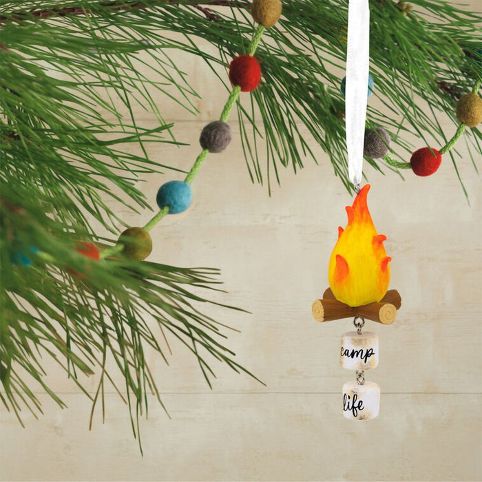 Hallmark : Camp Life Campfire Hallmark Ornament - Hallmark : Camp Life Campfire Hallmark Ornament